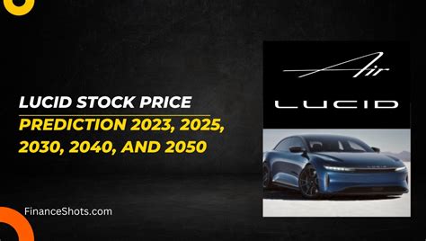 lucid stock price forecast 2025